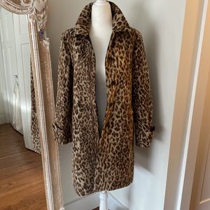 🌷HP🌷J Crew Animal Print Wool Blend Coat